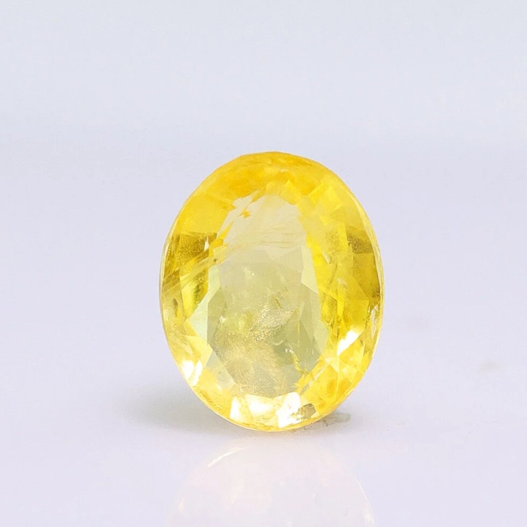 NATURAL YELLOW SAPPHIRE – 5.06CT