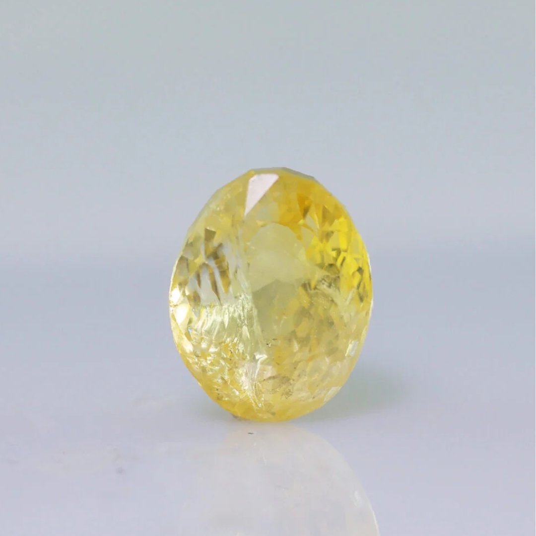 NATURAL YELLOW SAPPHIRE – 5.17CT