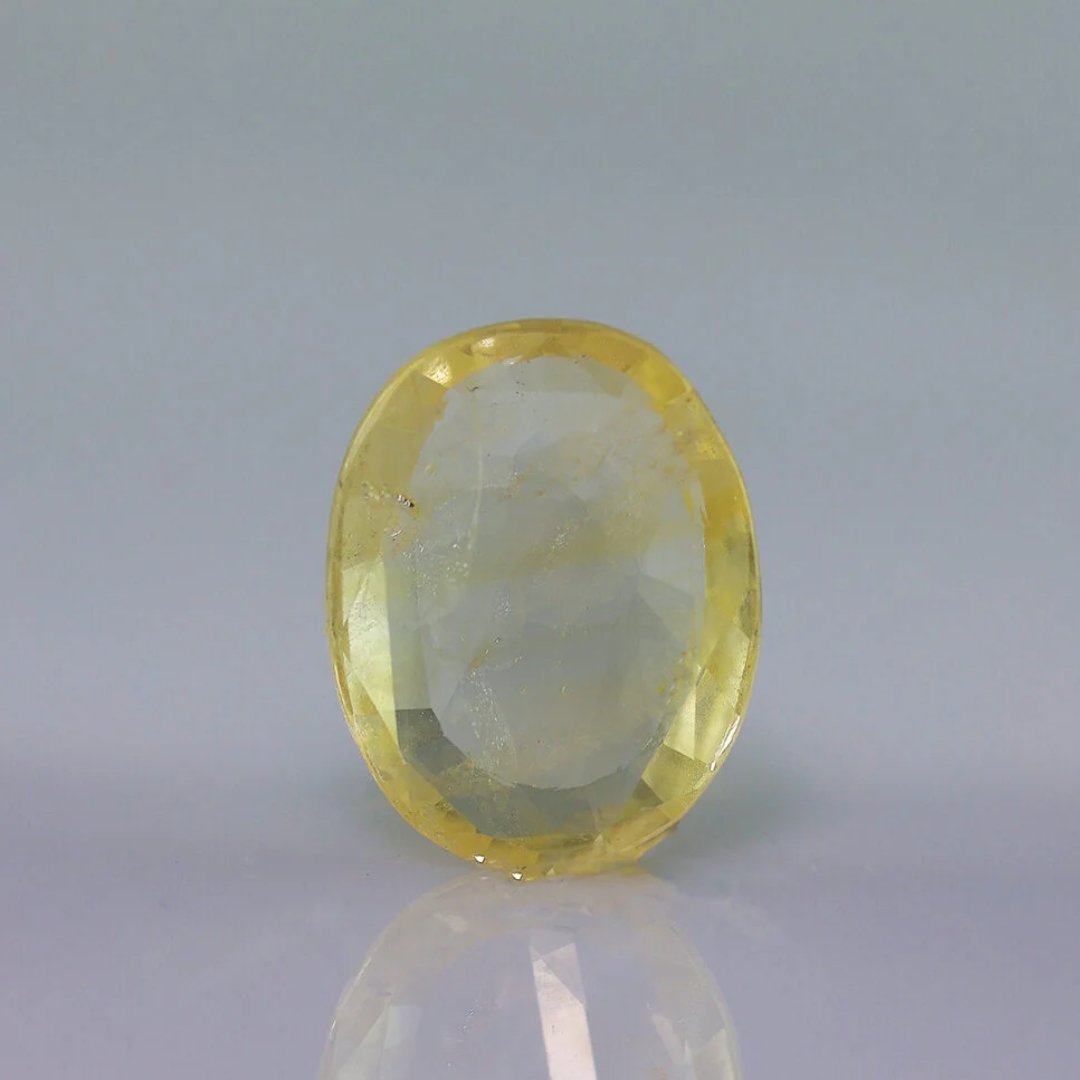 NATURAL YELLOW SAPPHIRE – 6.01CT