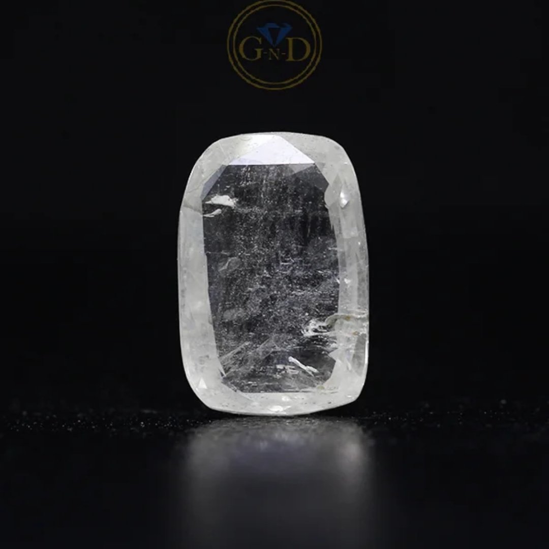 White Sapphire – 4.25 Carat ( 4.67 Ratti )