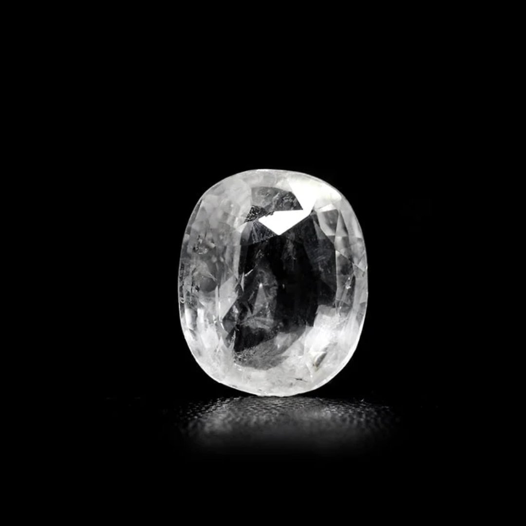 White Sapphire – 5.11Ct.