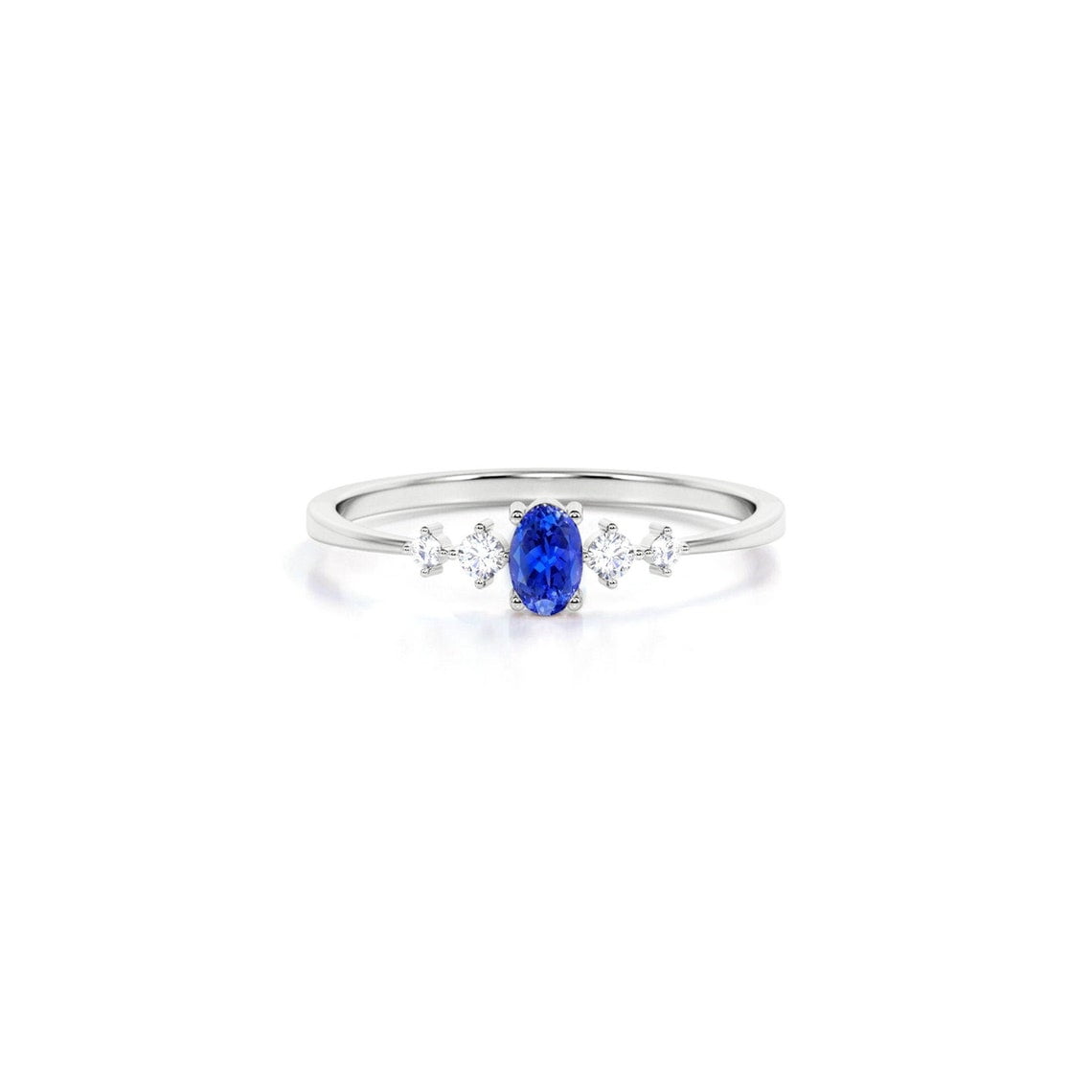 Designer's Jewel DesignersJewel Natural Ceylon Blue Sapphire Ring, India |  Ubuy
