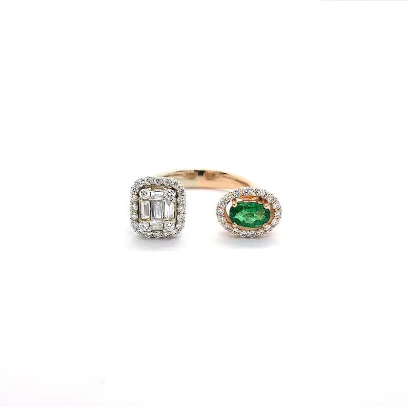 11.25 Ratti / 10.55 Carat Certified Natural Precious Emerald Panna Ring  Adjustab | eBay
